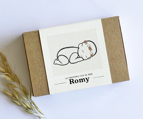 Boîte Les premières fois de bébé